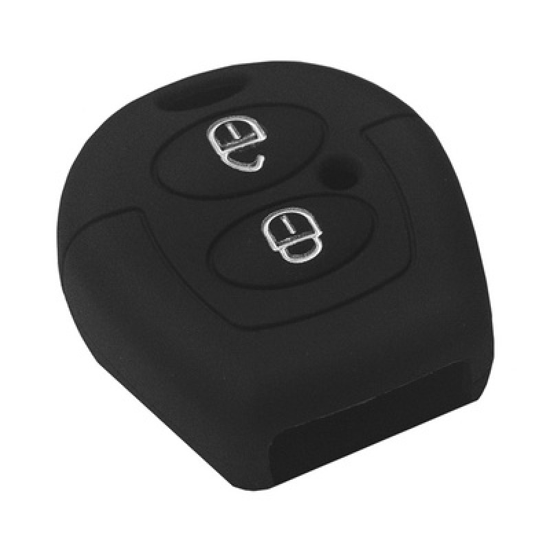 UNBRANDED Θήκη κλειδιού για αυτοκίνητα Volkswagen 1001-08, εύκαμπτη, μαύρη