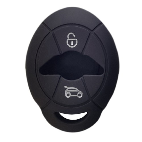UNBRANDED Θήκη κλειδιού για αυτοκίνητα BMW 1004-07, εύκαμπτη, μαύρη