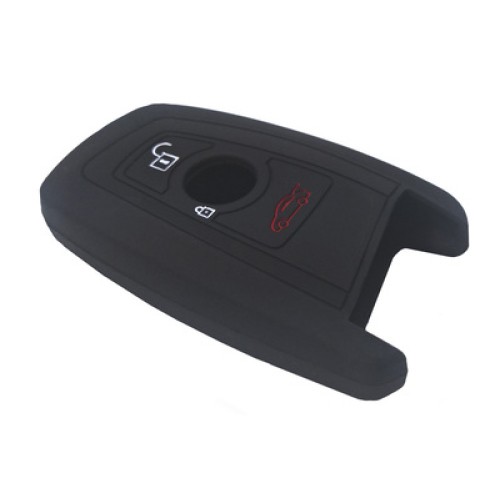 UNBRANDED Θήκη κλειδιού για αυτοκίνητα BMW 2013-01, εύκαμπτη, μαύρη