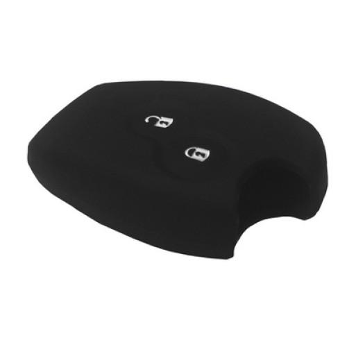 UNBRANDED Θήκη κλειδιού για αυτοκίνητα Renault 3002-01, εύκαμπτη, μαύρη