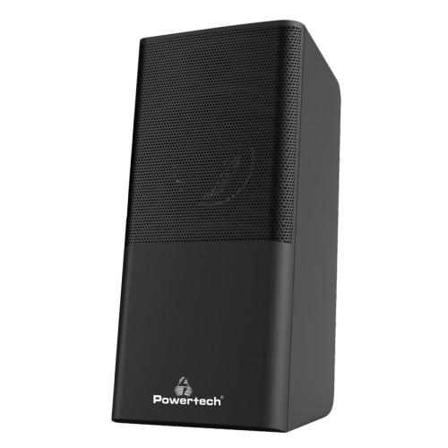 Powertech POWERTECH ηχεία Premium sound PT-846, 16W, USB/SD/FM/BT, remote, μαύρα