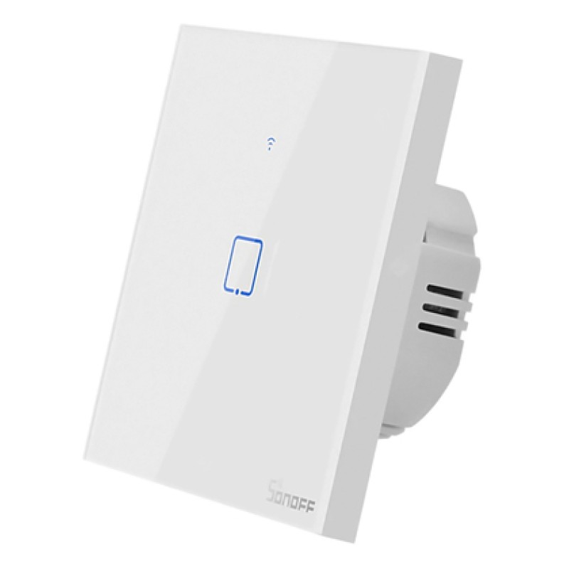 SONOFF SONOFF smart διακόπτης ΤΧ-T2EU1C, αφής, Wi-Fi, μονός, λευκός