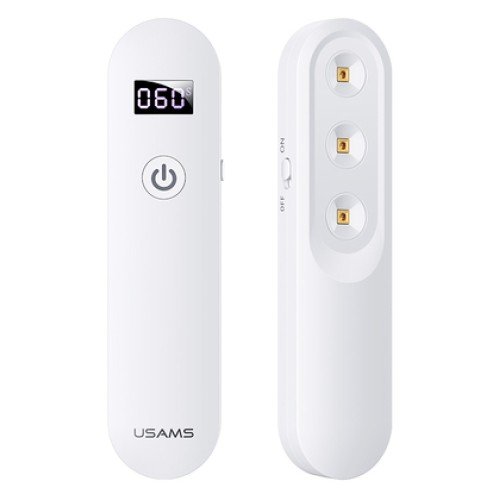 USAMS USAMS UV Αποστειρωτής ultra mini US-ZB159,με οθόνη & μπαταρία, λευκός
