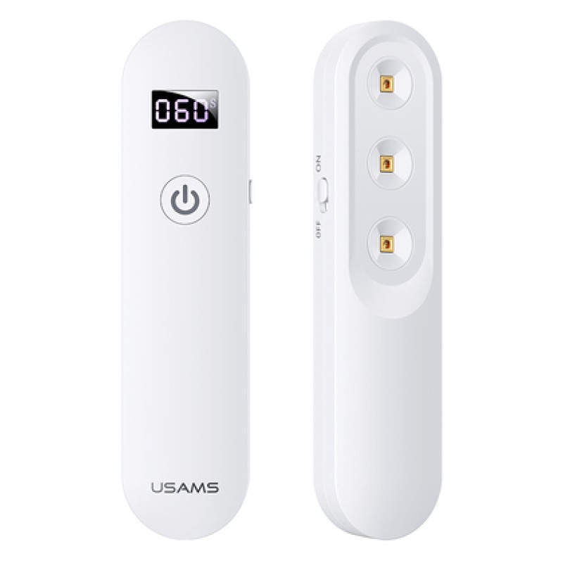 USAMS USAMS UV Αποστειρωτής ultra mini US-ZB159,με οθόνη & μπαταρία, λευκός