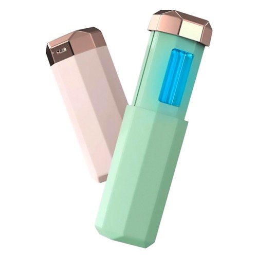 UNBRANDED Mini αποστειρωτής υπεριώδους ακτινοβολίας UVC UVS-PK, φορητός, ροζ