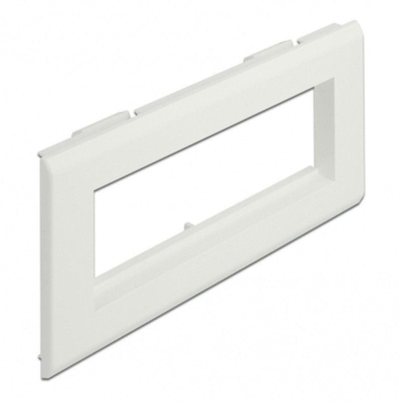 DELOCK DELOCK module βάση πρίζας Easy 45 81317, 175x80mm, λευκό