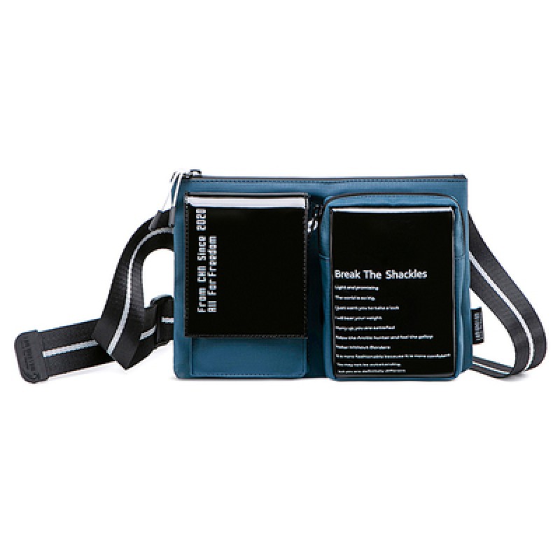 SUPER FIVE SUPER FIVE τσάντα ώμου XB00118-BL, μπλε