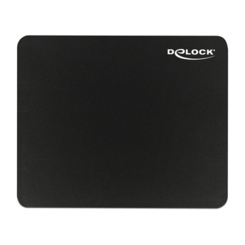 DELOCK DELOCK mouse pad 12005, 22x18x0.2cm, μαύρο