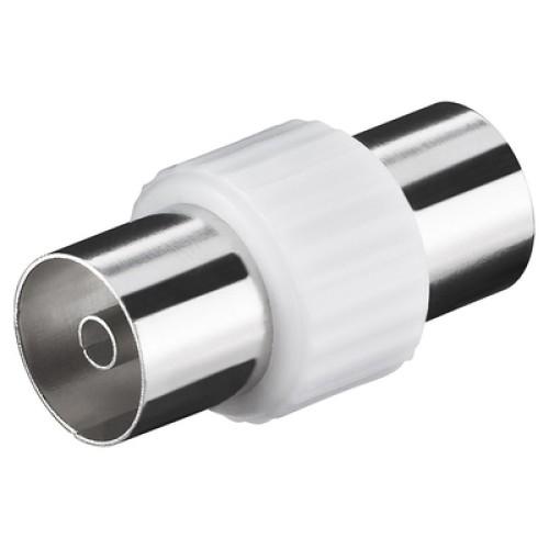 Powertech POWERTECH αντάπτορας καλωδίου κεραίας CAB-V030, θηλυκό, λευκός, 5τμχ