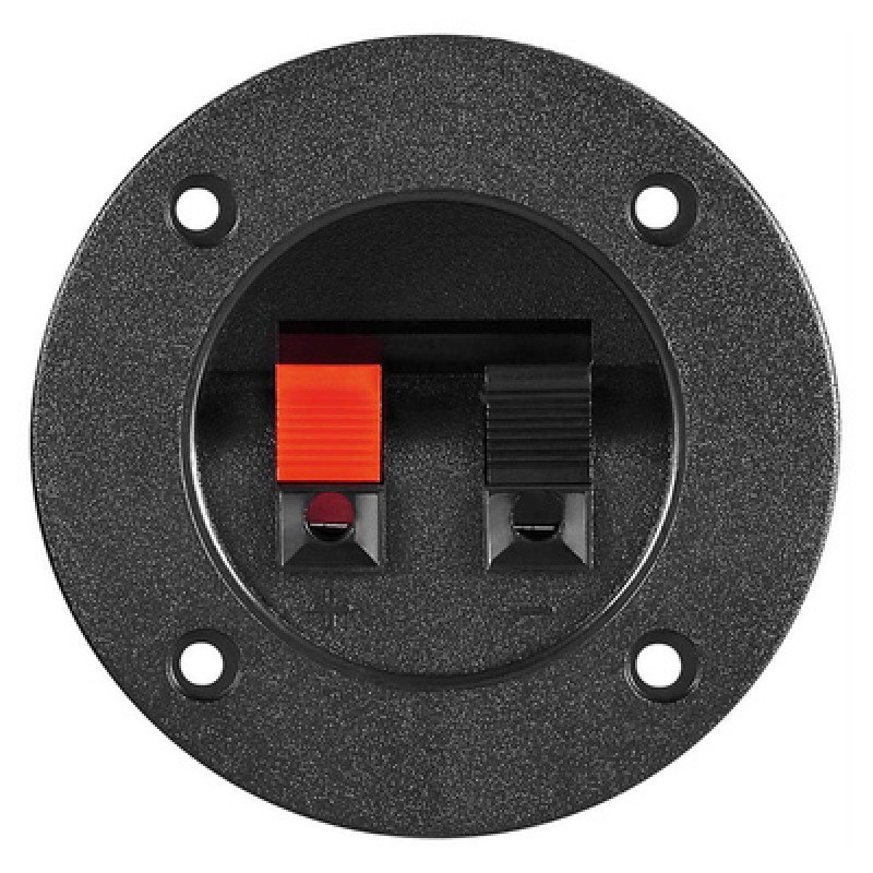 Powertech POWERTECH τερματικό ηχείου CAB-V037, Φ75mm, μαύρο