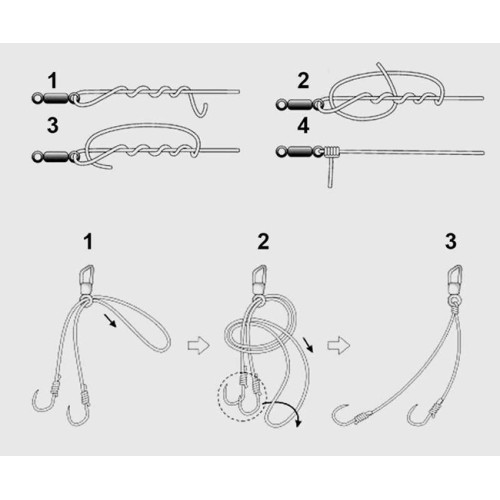 Powertech POWERTECH στριφτάρι ψαρέματος FISH-0005, 14 x 2.2mm, 50τμχ