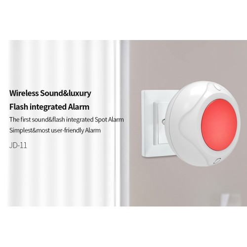 WOLF GUARD WOLF GUARD ασύρματη σειρήνα εσωτερικού χώρου JD-11, ηχητική και οπτική