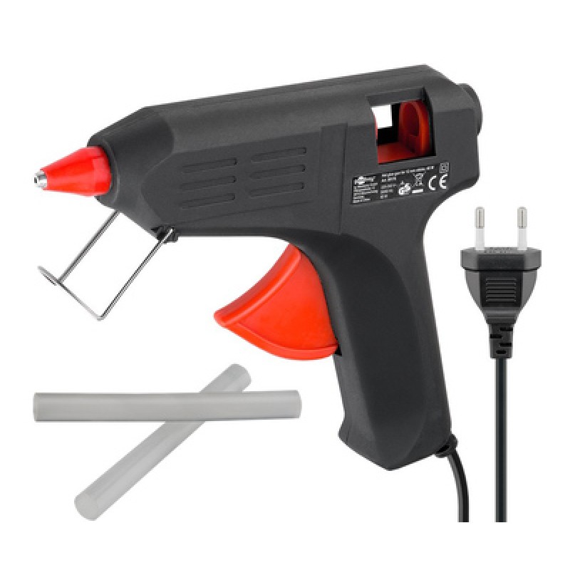 GOOBAY GOOBAY θερμικό πιστόλι σιλικόνης 59176, 20W, 11-12mm, μαύρο