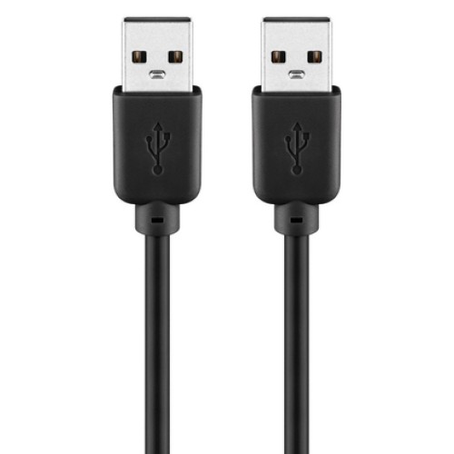 GOOBAY GOOBAY καλώδιο USB 2.0 Type A 93594, copper, 3m, μαύρο