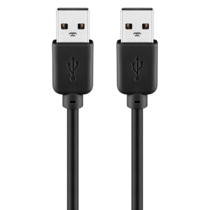 GOOBAY GOOBAY καλώδιο USB 2.0 Type A 93594, copper, 3m, μαύρο