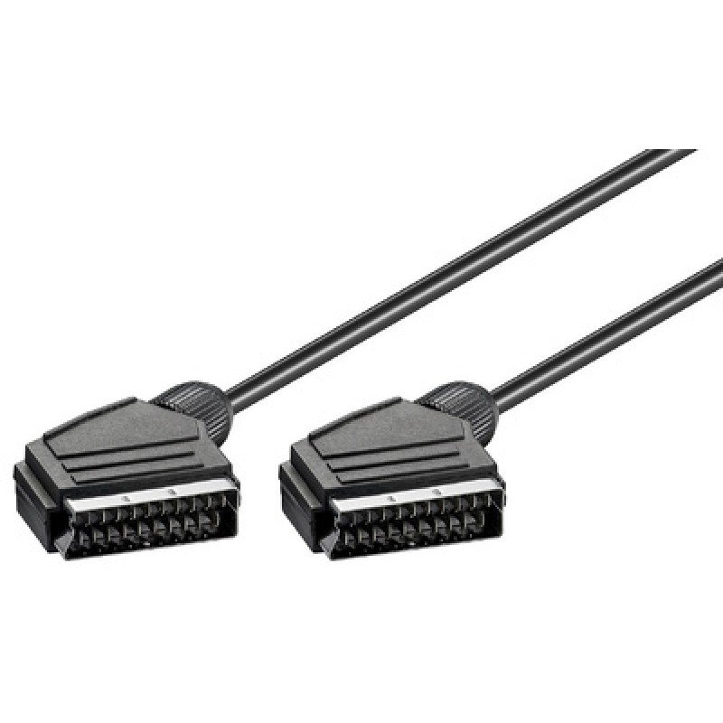 GOOBAY GOOBAY καλώδιο Scart 21pin σε Scart 21pin 50176, 5m, μαύρο