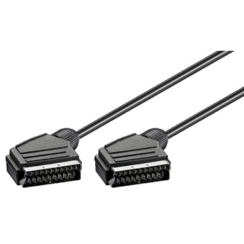 GOOBAY GOOBAY καλώδιο Scart 21pin σε Scart 21pin 11702, 1.5m, μαύρο