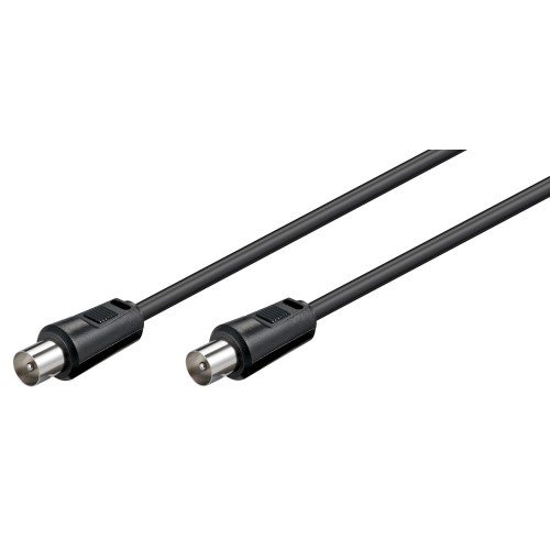 GOOBAY GOOBAY καλώδιο κεραίας αρσενικό 68150, <70dB, CCS, 5m, μαύρο