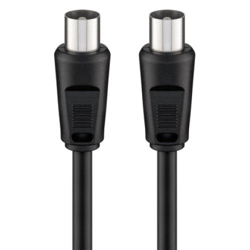 GOOBAY GOOBAY καλώδιο κεραίας αρσενικό 68148, <70dB, CCS, 2.5m, μαύρο