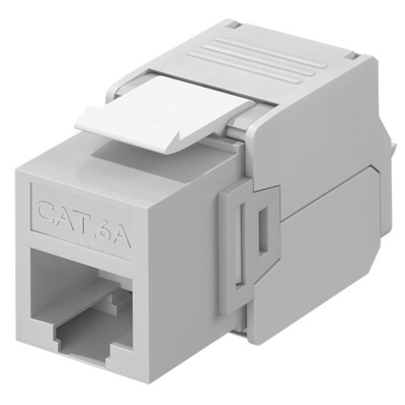 GOOBAY GOOBAY Keystone module RJ45 CAT 6A 90693, UTP, γκρι