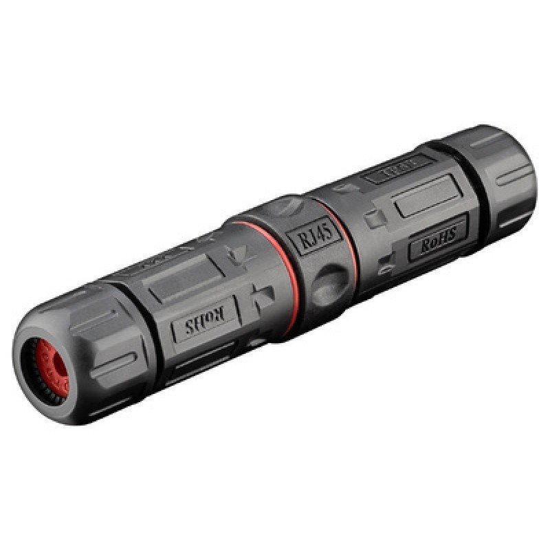 GOOBAY GOOBAY αδιάβροχος σύνδεσμος RJ45 Cat 6 79566, IP68, μαύρο
