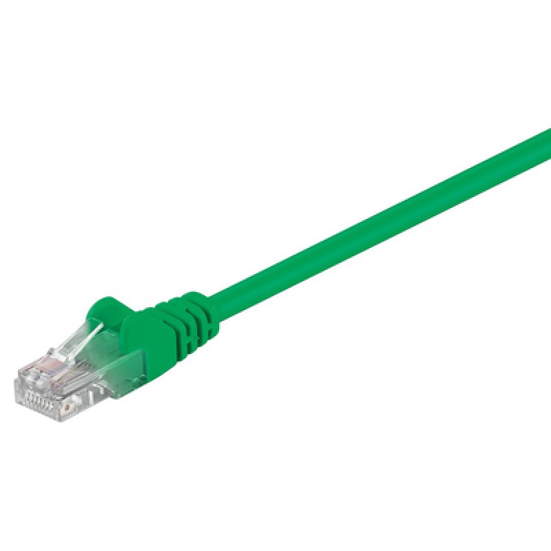GOOBAY GΟOBAY καλώδιο δικτύου 68378, CAT 5e U/UTP, CCA, PVC, 5m, πράσινο