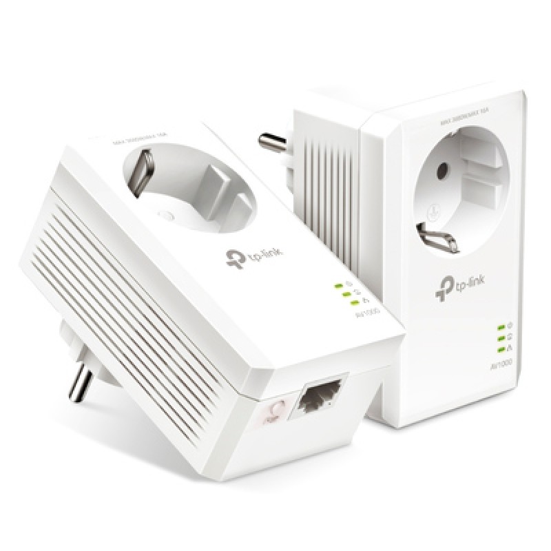 TP-Link TP-LINK Powerline kit TL-PA7017P, Passthrough, AV1000 Gigabit, Ver. 4.0