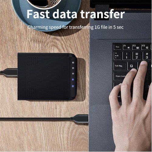 CABLETIME CABLETIME καλώδιο USB CT-AMAMN, 5 Gbps, 2m, μαύρο