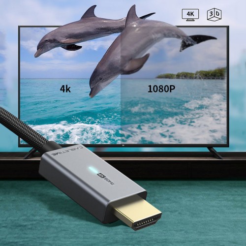 CABLETIME CABLETIME καλώδιο mini DisplayPort σε HDMI CT-P03G4K, 4K, 1.8m, μαύρο