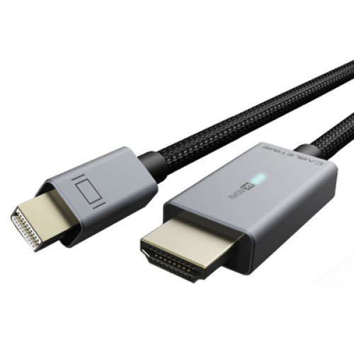 CABLETIME CABLETIME καλώδιο mini DisplayPort σε HDMI CT-P03G4K, 4K, 1.8m, μαύρο