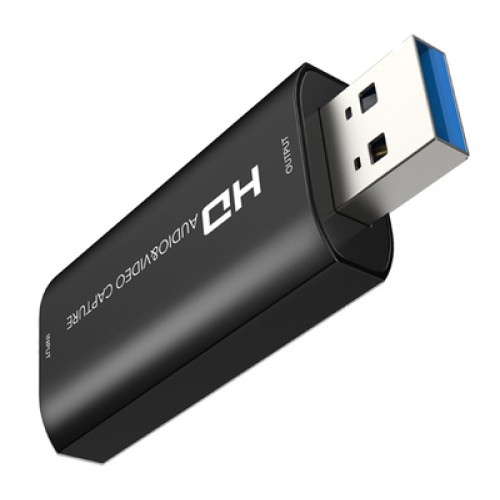 CABLETIME CABLETIME video capture CT-HVC-AB, HDMI/USB σύνδεση, 4K/30Hz, μαύρο