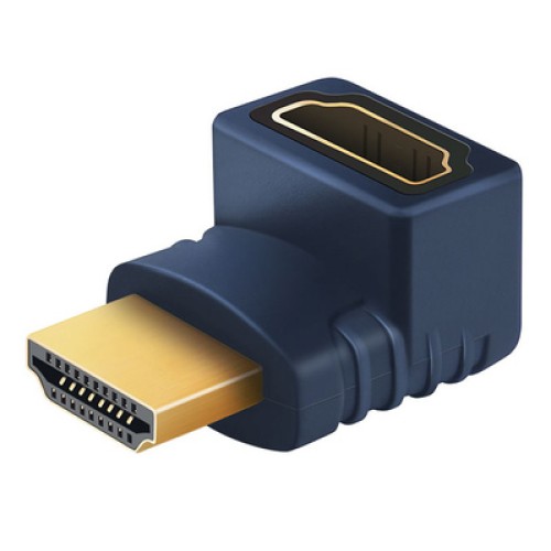 CABLETIME CABLETIME αντάπτορας HDMI HA10, γωνιακός, 4K, μπλε