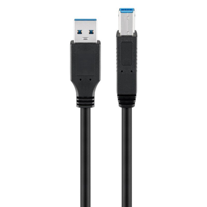 GOOBAY GOOBAY καλώδιο USB 3.0 SuperSpeed σε USB Type B 93654, 3m, μαύρο