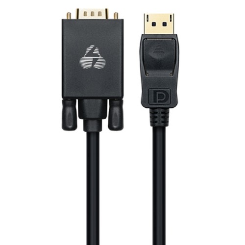 Powertech POWERTECH καλώδιο DisplayPort σε VGA CAB-DP056, 1080p, 1.8m, μαύρο