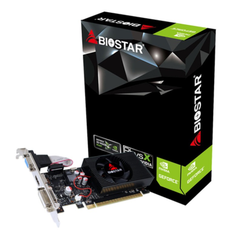 BIOSTAR BIOSTAR VGA GeForce GT730 VN7313TH41-TBARL-BS2, GDDR3 4GB, 128bit