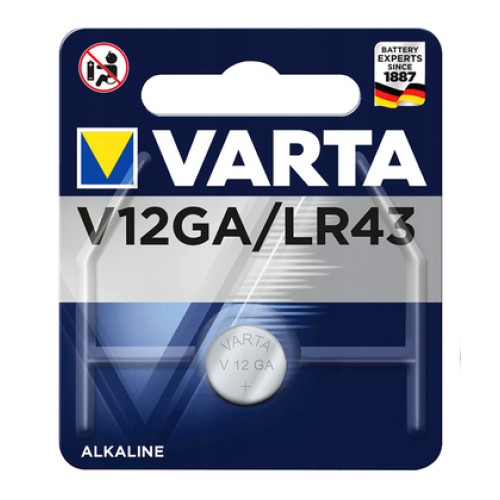 Varta VARTA αλκαλική μπαταρία LR43, 1.5V, 1τμχ