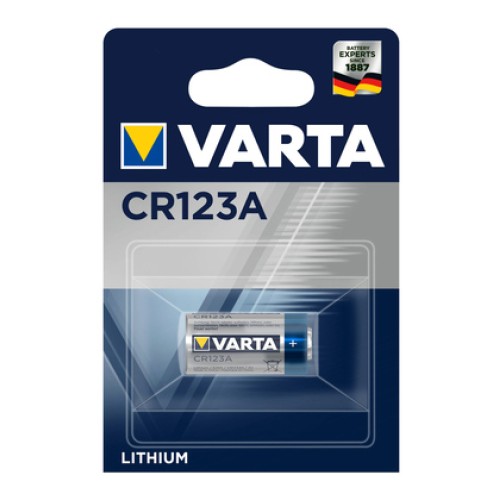 Varta VARTA μπαταρία λιθίου CR123A, 3V, 1τμχ
