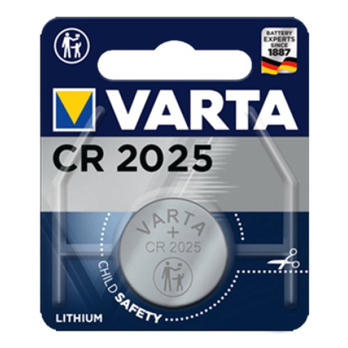 Varta VARTA μπαταρία λιθίου CR2025, 3V, 1τμχ
