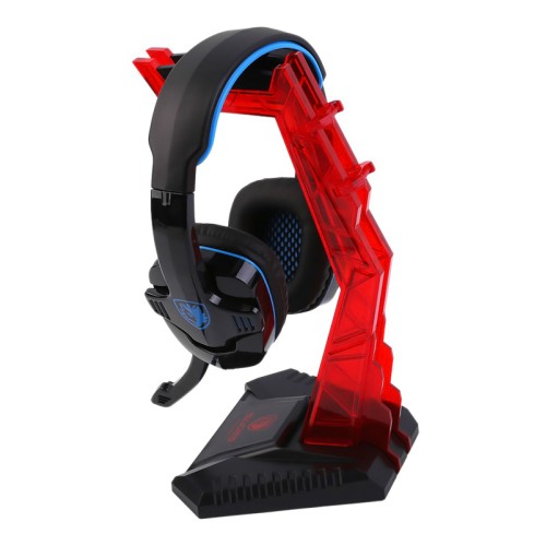 SADES SADES επιτραπέζια βάση ακουστικών Wolfbone, κόκκινη