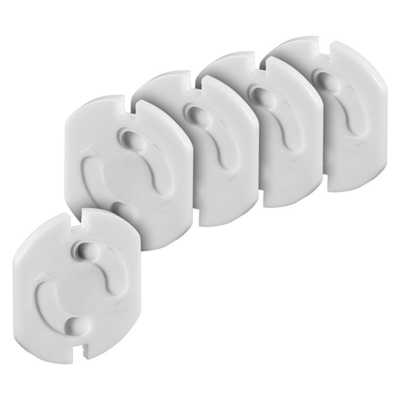 GOOBAY GOOBAY προστατευτικά επαφών πρίζας 51319, 5τμχ, λευκό