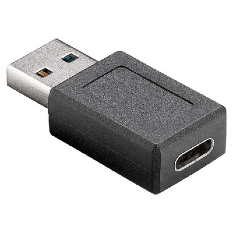 GOOBAY GOOBAY αντάπτορας USB σε USB-C θηλυκό 45400, 5Gbps, μαύρος