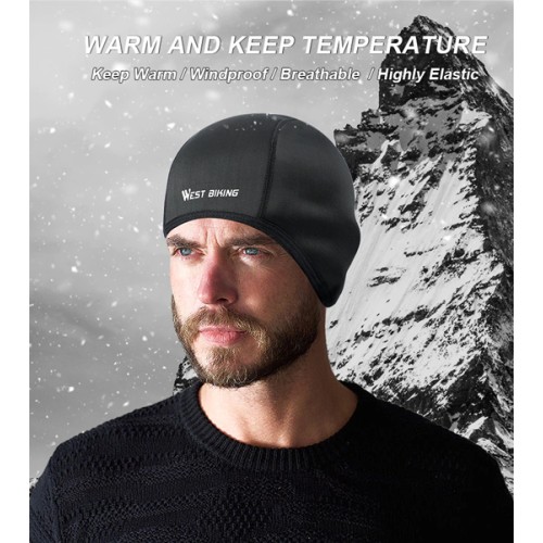 WEST BIKING WEST BIKING ποδηλατικός σκούφος BIKE-0037, μαύρος
