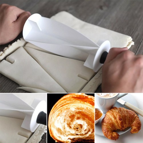 UNBRANDED Πλάστης ζύμης για κρουασάν HUH-0020, πλαστικός, 36.4 x 6.5cm
