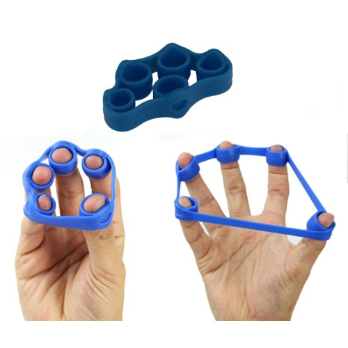 UNBRANDED Λάστιχο έκτασης δακτύλων GYM-0023, 7.5 x 5mm, 5kg, μπλε
