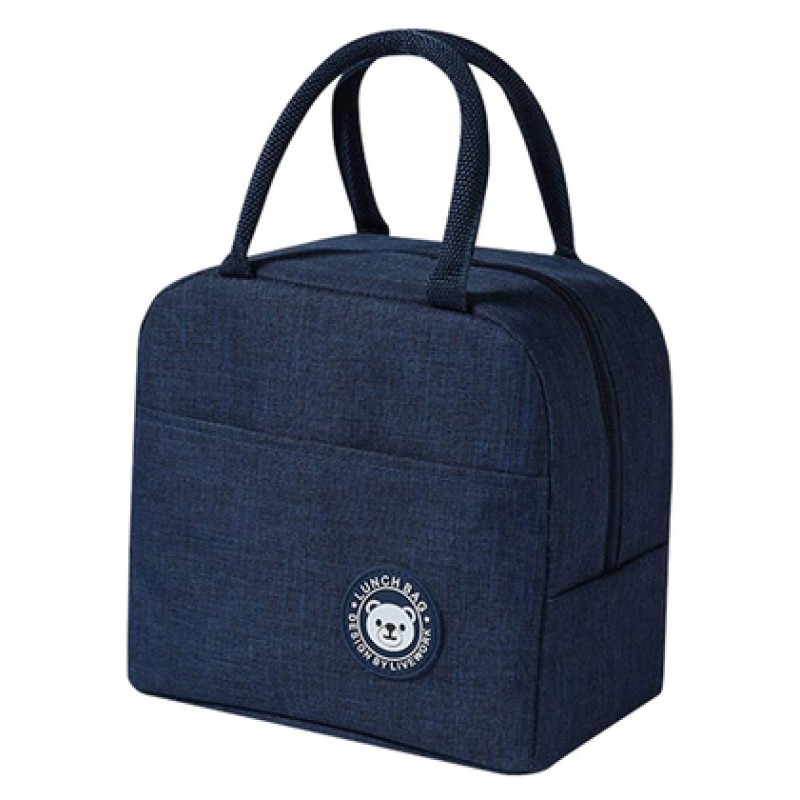 UNBRANDED Ισοθερμική τσάντα HUH-0010, 7L, αδιάβροχη, 23x13x21cm, μπλε