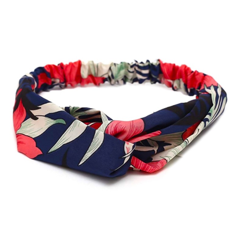 ROXXANI ROXXANI Κορδέλα μαλλιών BTHU-0008, με λάστιχο, φλοράλ