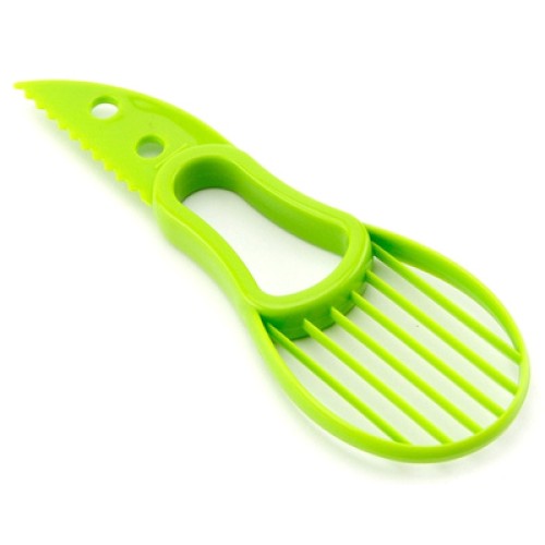 UNBRANDED Κόφτης-αποφλοιωτής φρούτων HUH-0016, πλαστικός, πράσινος