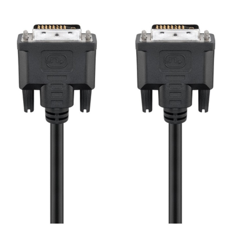GOOBAY GOOBAY καλώδιο DVI-D 24+1 93573, 30AWG, Full HD, 1.8m, μαύρο