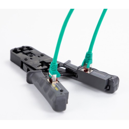 DELOCK DELOCK εργαλείο πτύχωσης με απογυμνωτή & tester 90511, 8P/6P/6P DEC/4P