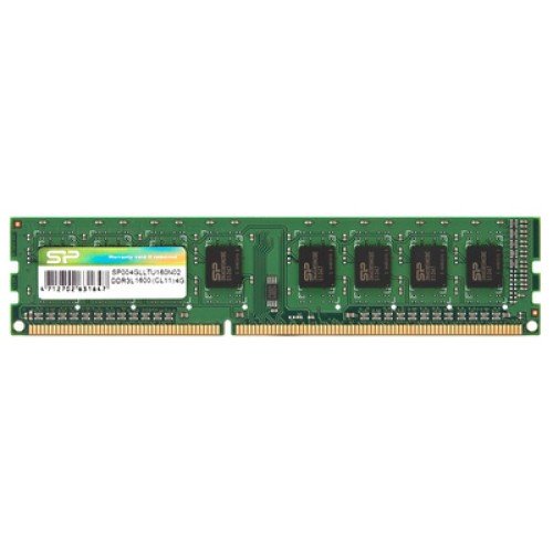 SILICON POWER SILICON POWER μνήμη DDR3L UDIMM SP004GLLTU160N02, 4GB, 1600MHz, CL11